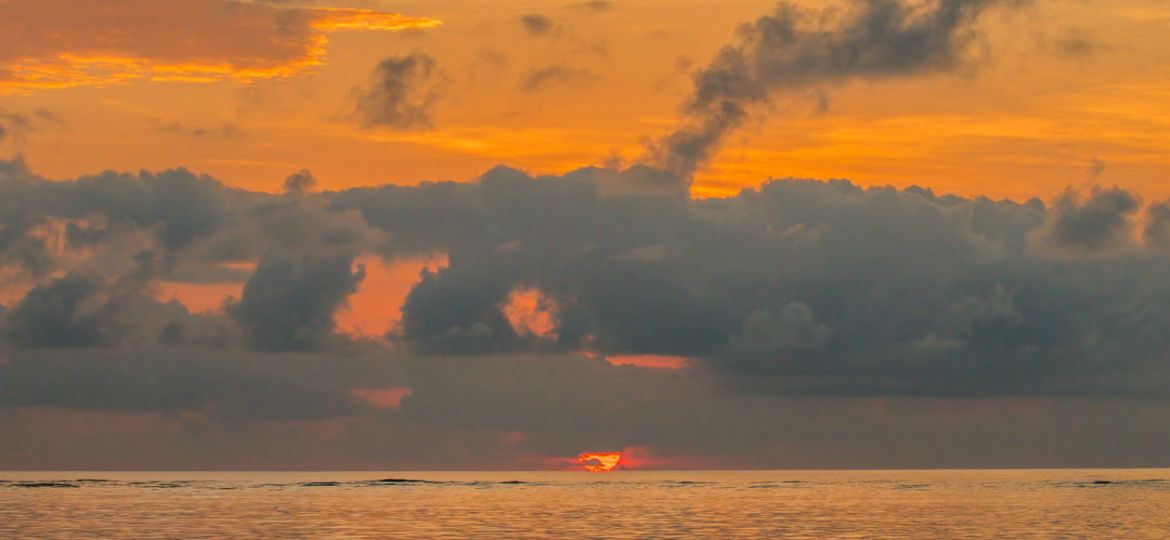 Sunrise on the reef